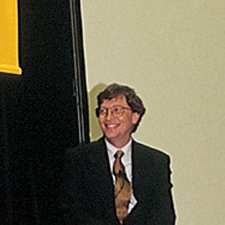Bill Gates talked about the future of the digital revolution at HKUST.