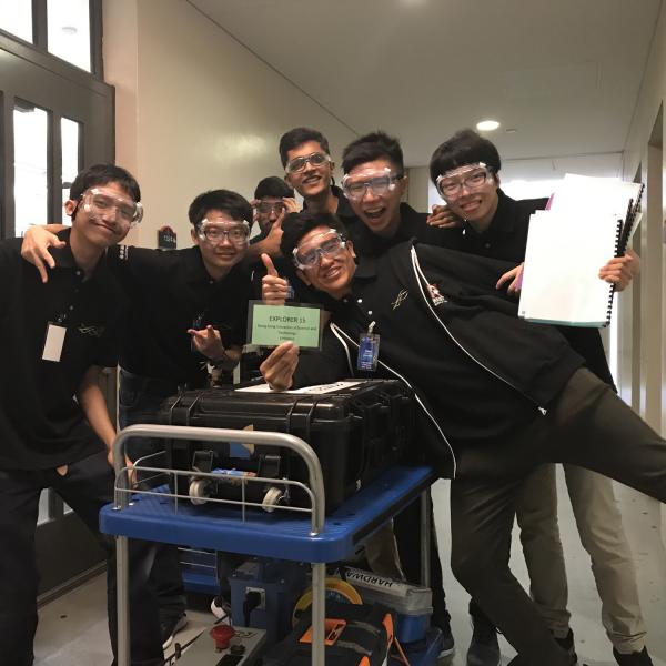 HKUST ROV Team Seized Asia's First Championship in MATE International ROV Competition 2017