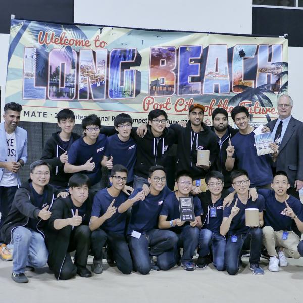 HKUST ROV Team Seized Asia's First Championship in MATE International ROV Competition 2017