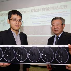 2018年，王教授與北京天壇醫院的江濤教授合作實驗基因突變機制的臨床應用，為化療無效的腦癌患者提供新療法