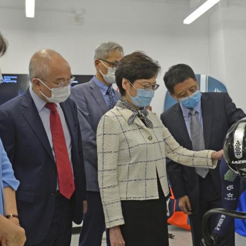 The Chief Executive Visits HKUST